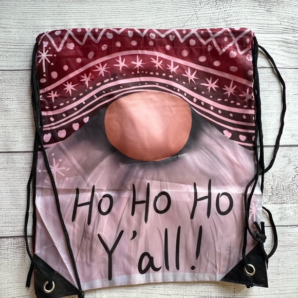 NWOT Lot 16 Christmas Drawstring Bags 13.5x12 – 8 Designs, 2 Each - Picture 5 of 9